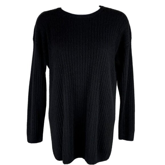 Amanda Smith Tops - Amanda Smith Small Long Sleeve Black Sweater